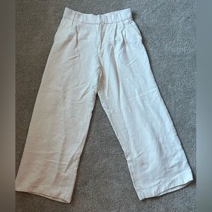 ZARA linen pants